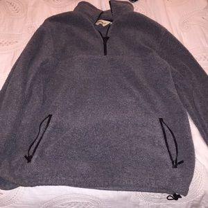 Grey Fleece Hoodie